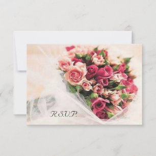 Rosas Bouquet Wedding RSVP