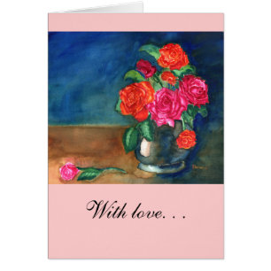 Rosas con amor. ...