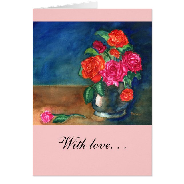 Rosas con amor. ... (Frente)