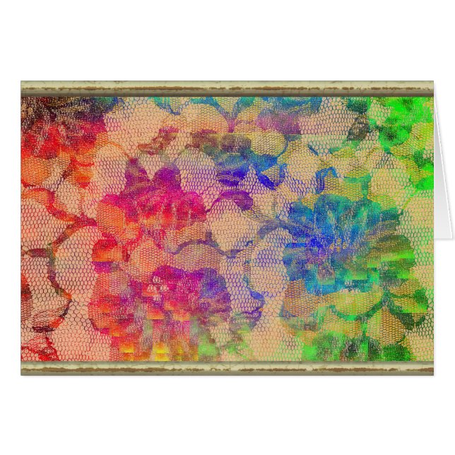 Rosas de encaje fluorescente (Anverso (Horizontal))