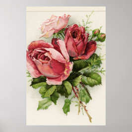 Rosas de época de arte de época