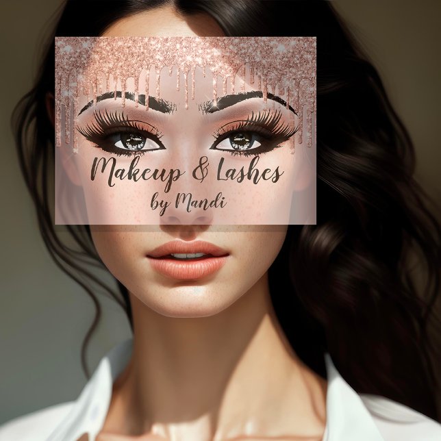 Rosas de extensión de latigazos de brotes de artis (Makeup Artist Brows Lash Extension Rose Eyes)