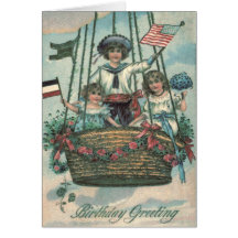 Rosas de globos de aire caliente para niños pequeñ