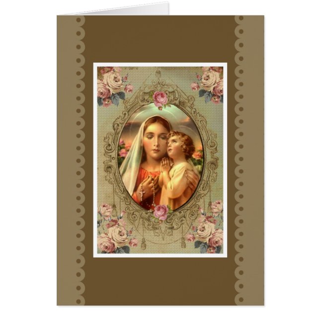 ROSAS DE JESÚS DEL NIÑO DEL ROSARIO DEL VIRGEN (Frente)