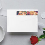 Rosas de la antigüedad Vintage Boho Boda<br><div class="desc">Esta etiqueta de dirección de retorno forma parte de una colección única de suites y Bodas de Phrosne Ras Design.</div>