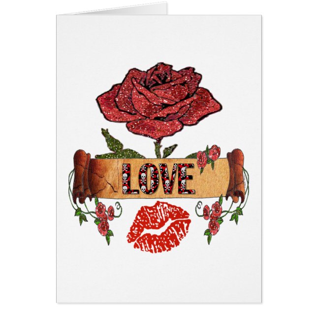 ROSAS de la RAB Rockabilly, amor y labios (Frente)