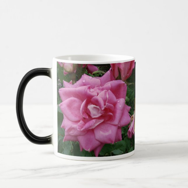 Rosas de la taza de la amistad y del amor (Izquierda)