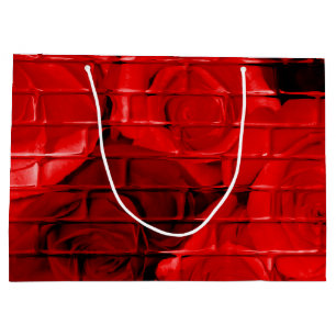 Rosas de ladrillo 02-Rojo- Bolsas de regalo de Zaz