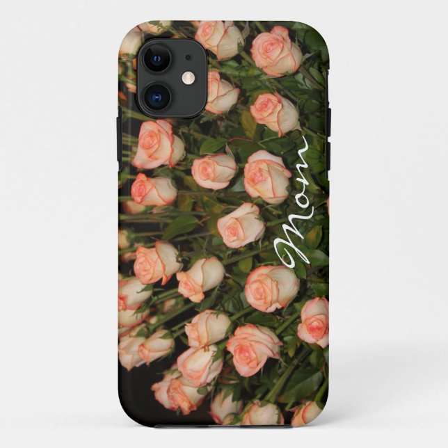 ROSAS DE PAZ IPHONE TOUGH CASEMATE FUNDA PLANTILLA (Reverso)