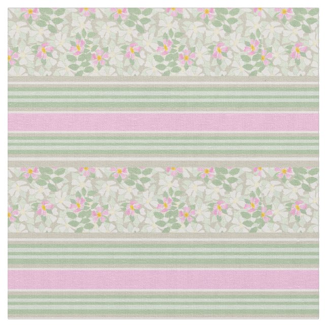 Rosas de perro blanco rosado de moda con tela raya (De cerca)