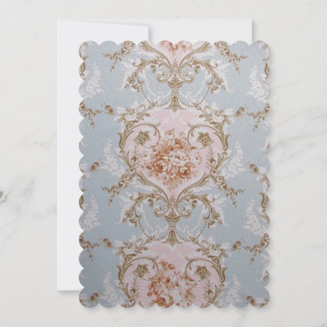 Rosas de Victoria - Invitaciones / Antoinette RSVP (Anverso)