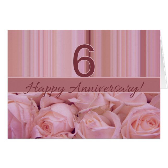 Rosas del 6° Aniversario (Anverso (Horizontal))