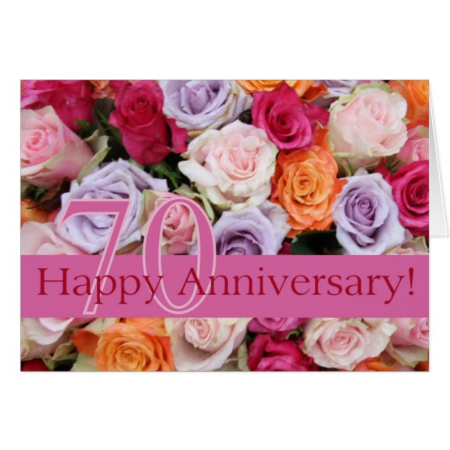 Rosas del 70° Aniversario (Anverso (Horizontal))