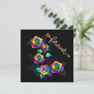 Rosas del arcoiris Fover