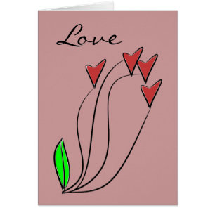 Rosas del corazón del amor moderno