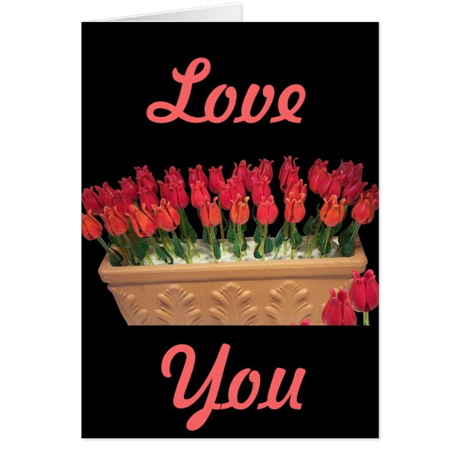 Rosas del Cristal de Murano veneciano (Frente)