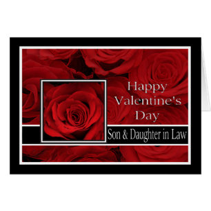 Rosas del Día de San Valentín: Hijo y esposa