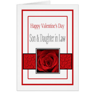 Rosas del Día de San Valentín: Hijo y esposa