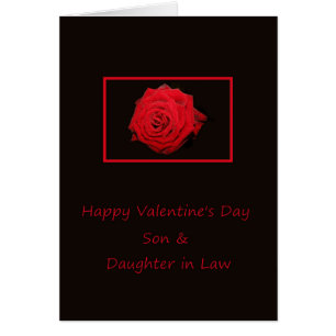 Rosas del Día de San Valentín: Hijo y esposa