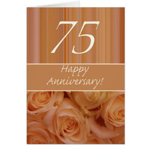 Rosas del feliz 75° aniversario
