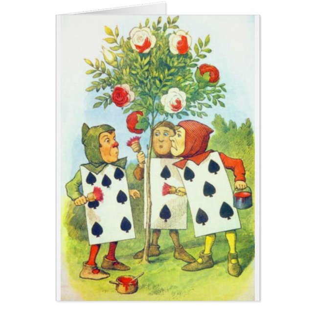 Rosas del país de las maravillas (Frente)