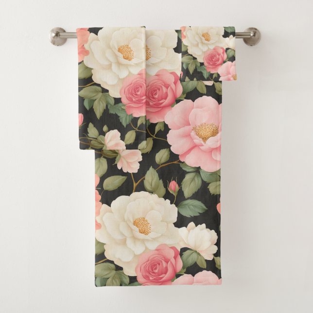 Rosas del Pastel Suave de Armonía Rosa Noir de Rub (In situ)