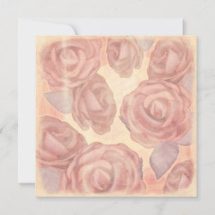 Rosas del té, invitación