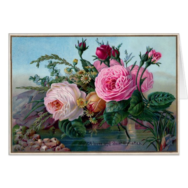 Rosas del vintage (Anverso (Horizontal))