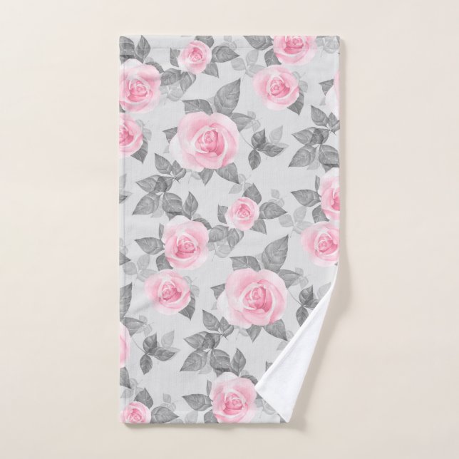 Rosas Delicados 1 (Toalla de mano)