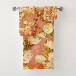 Rosas dulces sobre Naranja