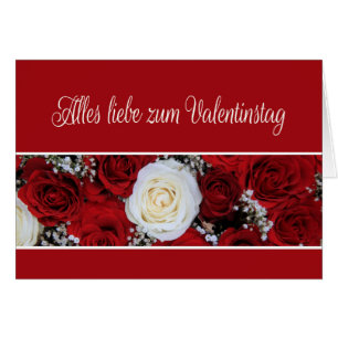 Rosas El día de San Valentín de Alemania
