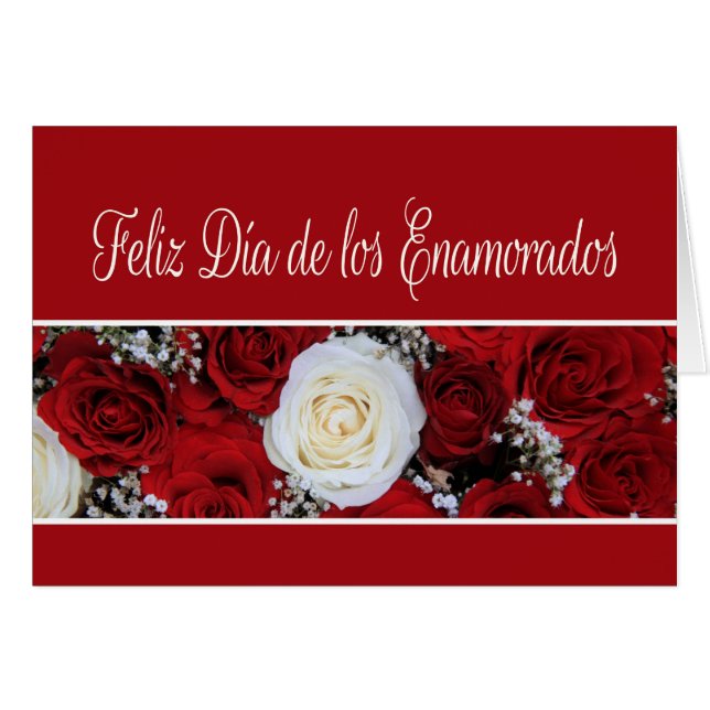 Rosas El día de San Valentín de España (Anverso (Horizontal))