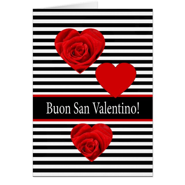 Rosas El día de San Valentín de Italia (Frente)