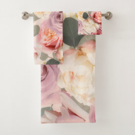 Rosas Elegantes Soñadoras de Floral Rosa Shabby Ch
