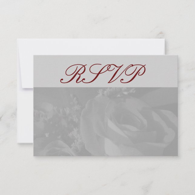 "Rosas en blanco y negro" - RSVP [a2] (Anverso)
