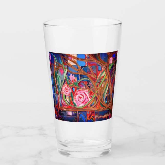 Rosas en el jardín (Anverso)