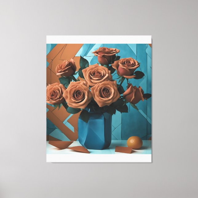 Rosas en un arte de envergadura (Anverso)