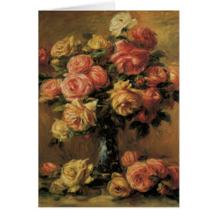 Rosas en una vesícula de Pierre Renoir, Bella Arte