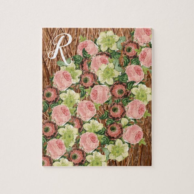 Rosas Floral Jigsaw Puzzle Daisy (Vertical)