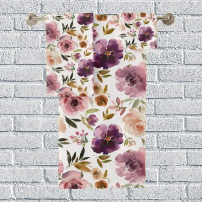 Rosas Floral Púrpura Rosa (Subido por el creador)