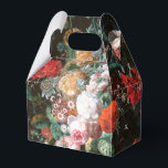 Rosas florales oscuros pintando caja de favores de<br><div class="desc">Exuberante floral oscura con rosas caja de favores,  perfecta para regalos para cumpleaños,  y bodas,  o cualquier celebración.</div>