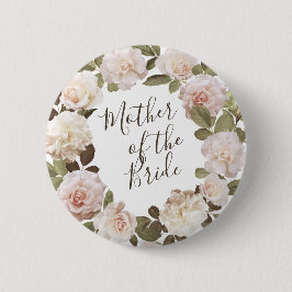 Rosas franceses vintage: Madre del botón de novia