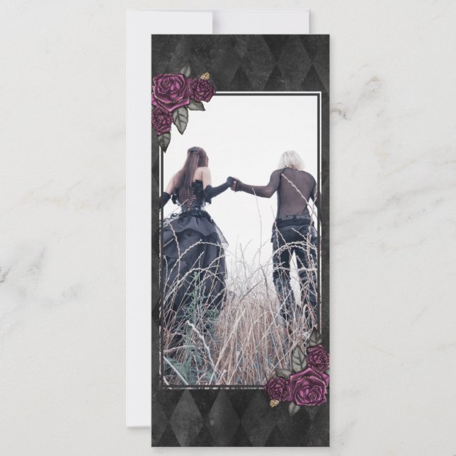 Rosas góticos hasta la muerte nos separan de salva (Anverso)