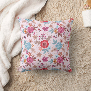 Rosas inspirados en otoño - Cojín decorativo de im