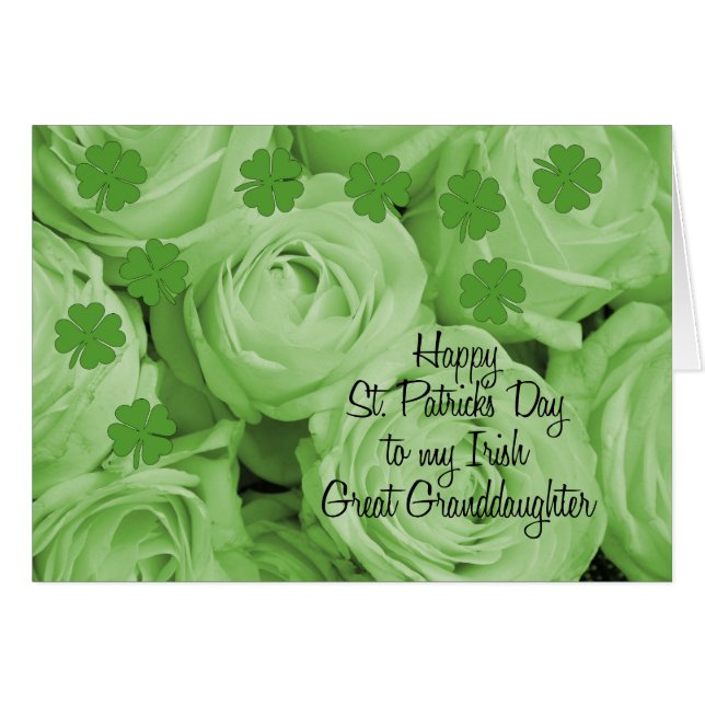 Rosas irlandeses de St. Patrick (Anverso (Horizontal))