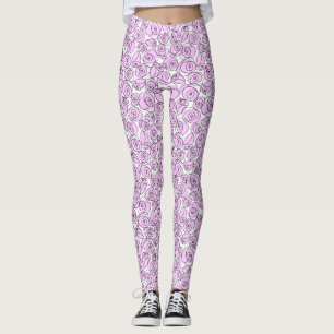 Rosas Lilac Leggings