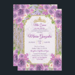 Rosas Lilac México 15ª invitación de cumpleaños 1<br><div class="desc">Rosas Lilac México Invitación a los 15 Años 1 Mis Quince Anos,  15 Años, </div>