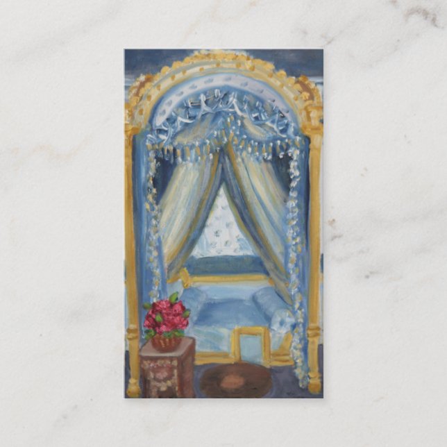 Rosas para la tarjeta de visita de Josephine (Anverso)