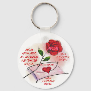¡ROSAS PRECIOSOS! Llavero