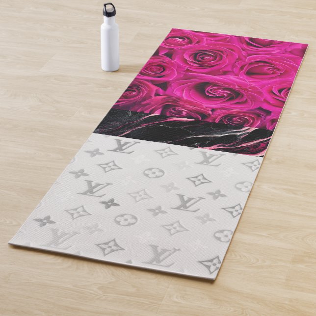 Rosas Purpurina Yoga Mat (In situ)